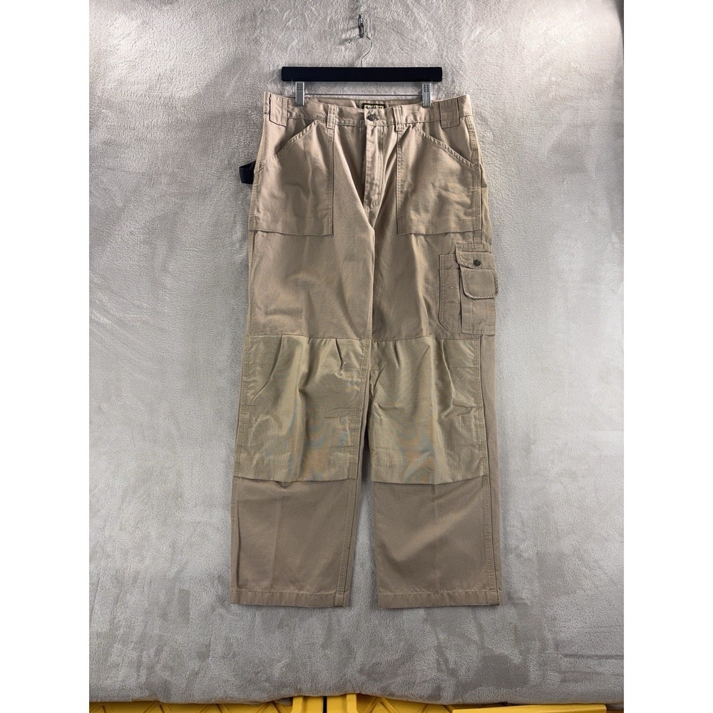 BLACKLADER Bantam Work Pants Mens Size 36x30 Beige Utility Workwear Canvas